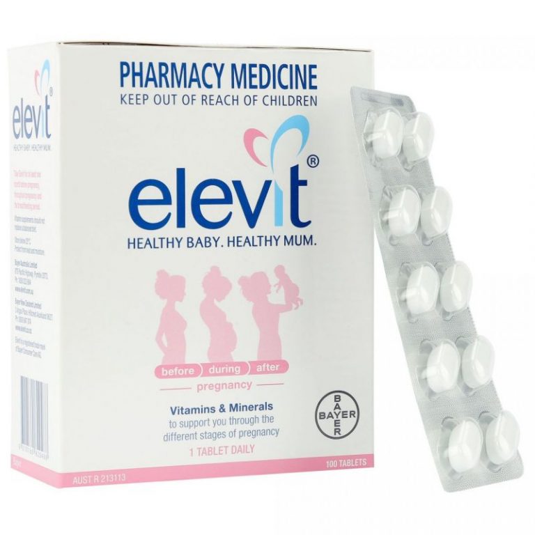 ElevitVitamin tổng hợp cho bà bầu của Úc (100 viên) SAHASTORE