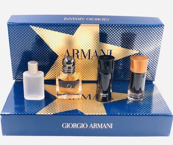 Set Armani mini Nam Giorgio Armani (4 chai) - SAHASTORE