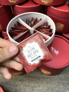 Viên Uống Giảm Cân Genie Slim Recipe Màu đỏ Hàn Quốc (30 gói x 2 viên) -  SAHASTORE