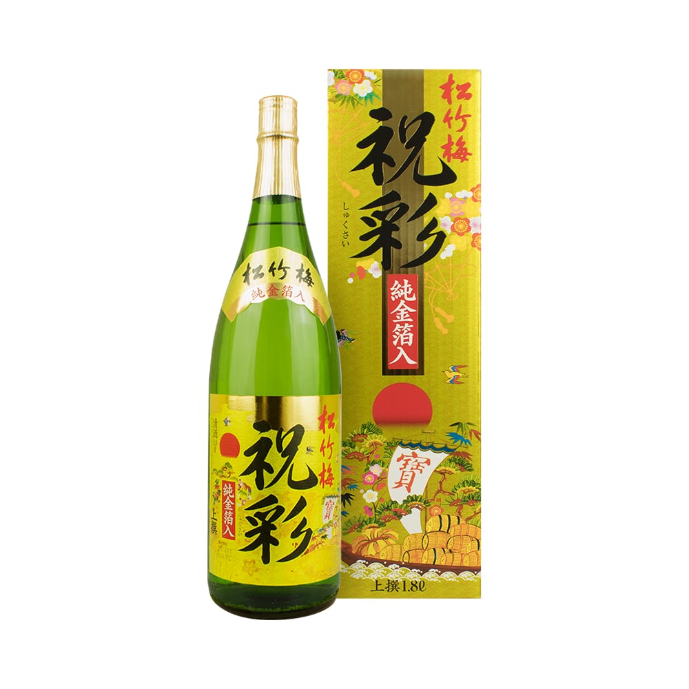 Rượu Sake Vảy Vàng Takara Shozu mặt trời đỏ (1.8 lít) - SAHASTORE