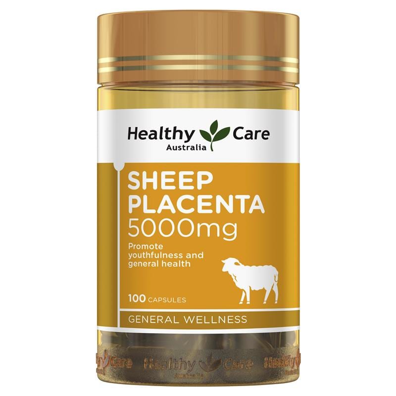 Nhau Thai Cừu Sheep Placenta Healthy Care 5000mg của Úc (100 viên) -  SAHASTORE